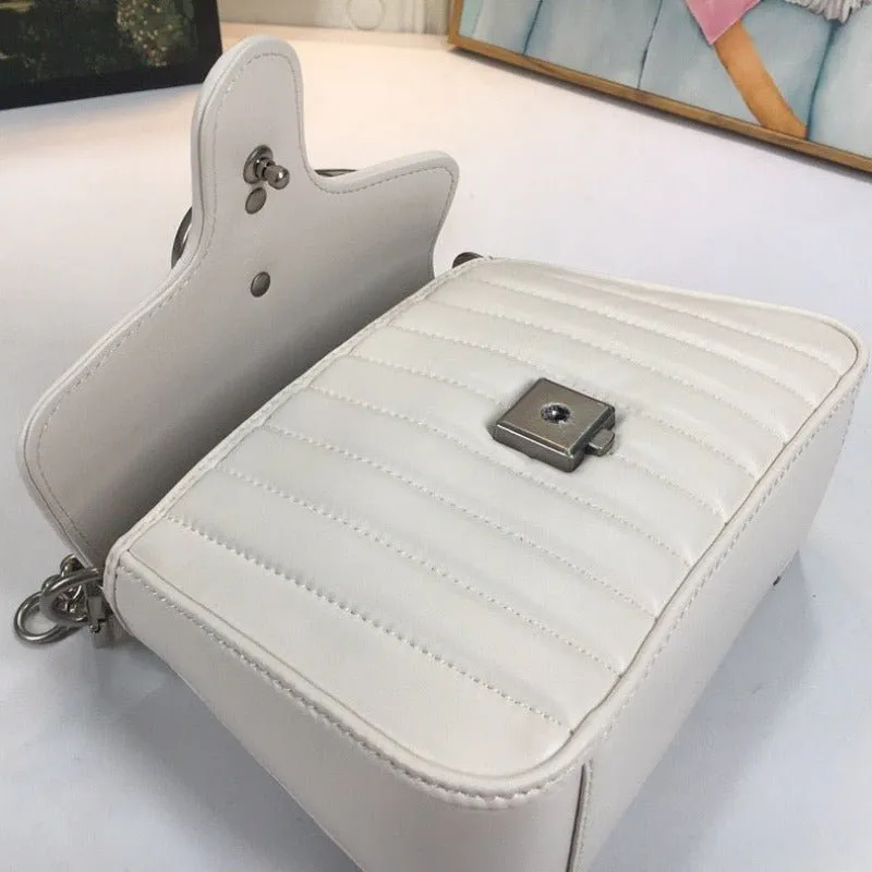 - Worldwide coverage White Top Marmont ESMEE Client-focused Handle Bag Mini