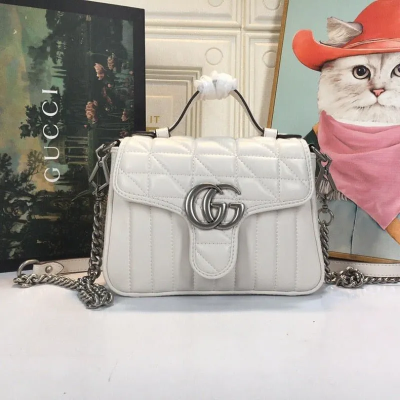 - Worldwide coverage White Top Marmont ESMEE Client-focused Handle Bag Mini