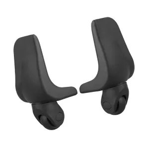 1 Pair Rotation Luggage Wheels Replacement Wear Resistant Heavy Duty Rollers Load Bearing Swivel Casters for Travel Suitcase Travelling Bag W146# Rear