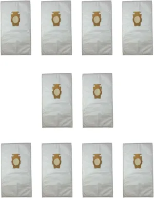10 Pack Replacement HEPA Micron Cloth Vacuum Bag for Kirby Generation Series G4 G5 G6 G3 G6 Vacuum Models