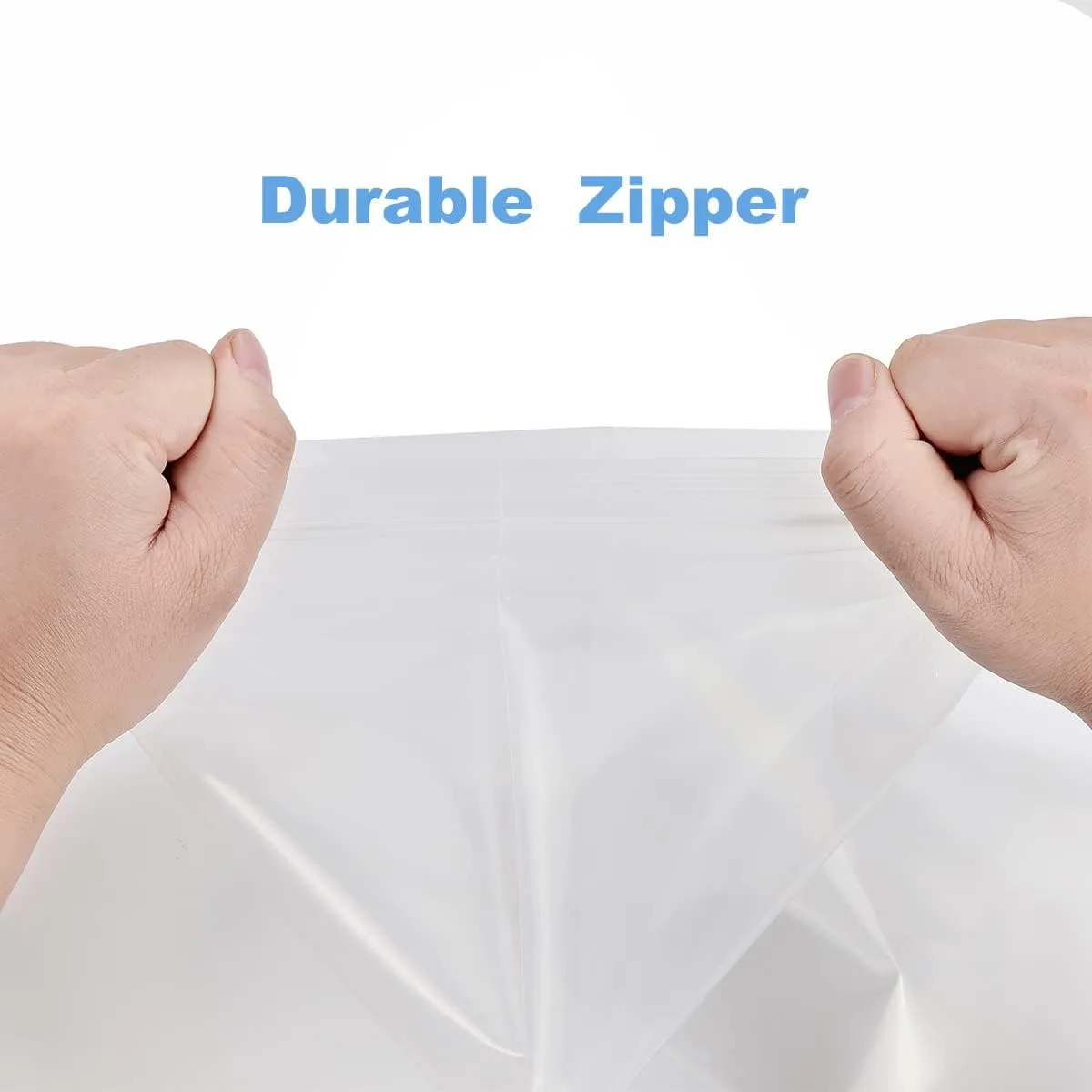 1000PCS 4"x6" Clear Plastic Resealable Poly Zip Bags Lock Baggies For Packaging Photo Card Jewelry Bag Durable Thick 2.4 Mil