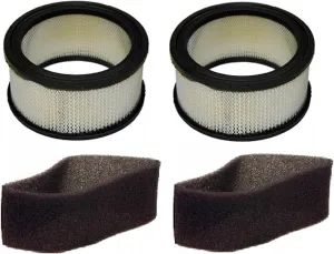 2 Pack Replacement Air Filter for GEHL HL-360 for Cub Cadet 1415 1420 1535 1541 1720 1811 1820 1860 1862 1882. 2082 Z48 Z54 for Ford GT85 GT95 LGT-165 LGT-17 LGT-17H LGT-18H YT16 YT16H YT18H