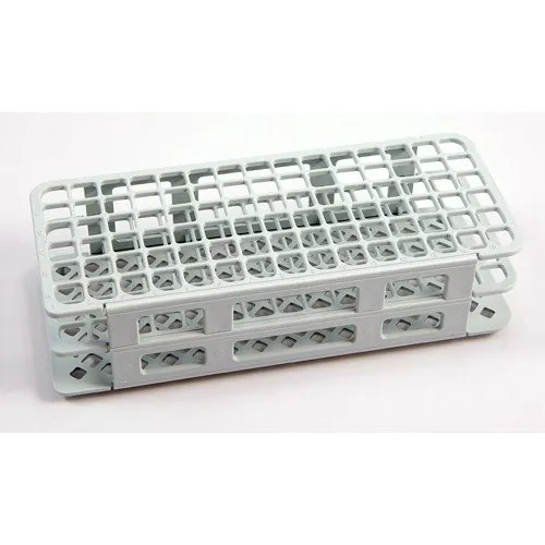 225645-0000, White Kartell 13 mm. Test Tube Rack, 90 Places (3 Packs of 5 pcs)