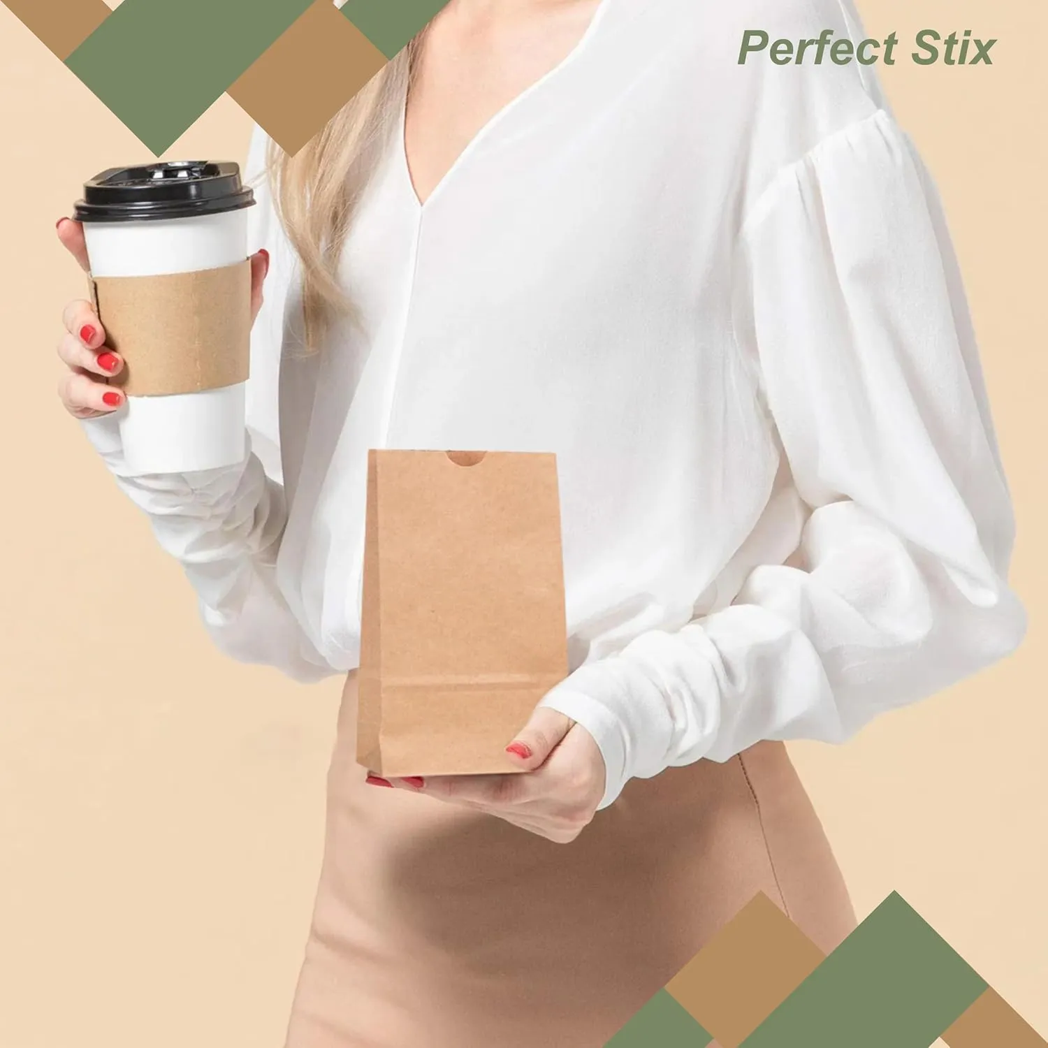 2lb Brown Paper Bags- Package of 500ct