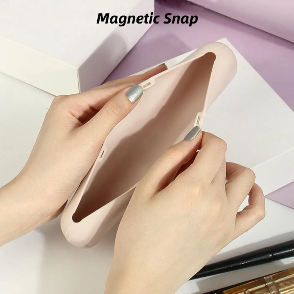 3 Pack Kawaii Cute Makeup Bag Aesthetic Travel Cosmetic Bag Organizer Toiletry Pouch Handbag Brush Holder for Women Teen Girls (Matcha Green, 3 Pack)