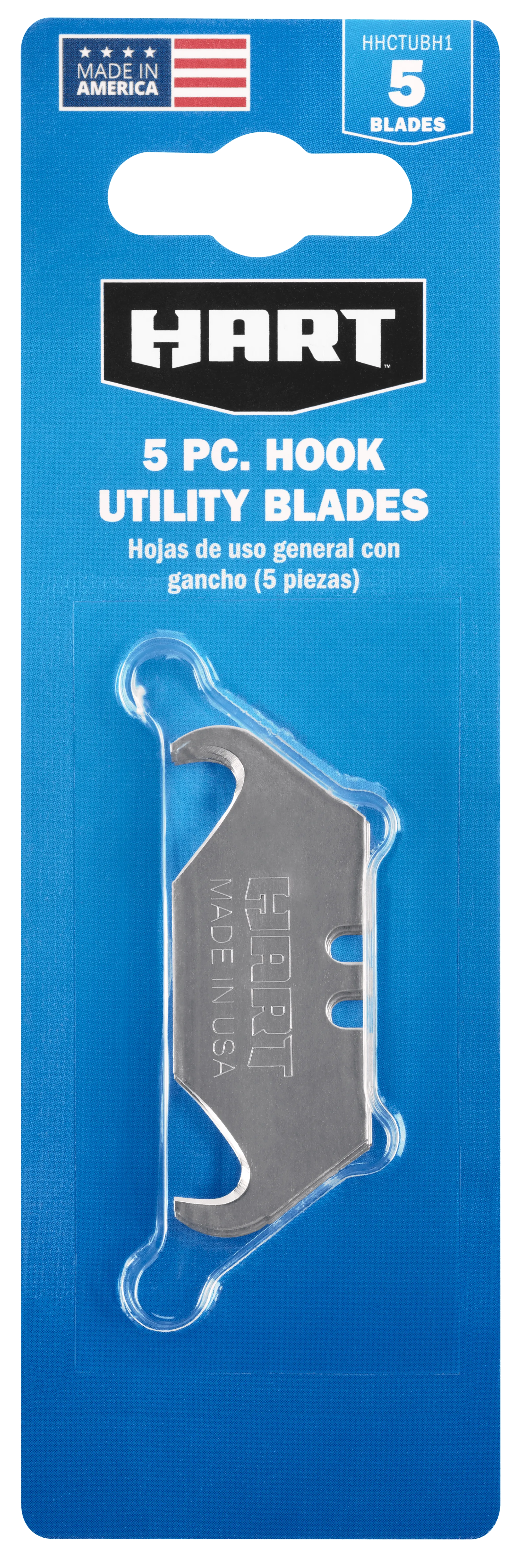 5 PC. Hook Utility Knife Blades