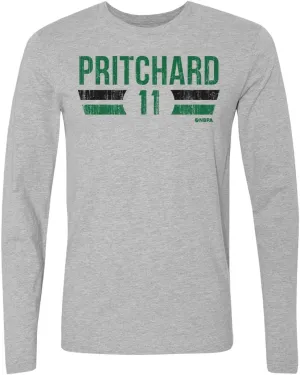 500 LEVEL Payton Pritchard Long Sleeve Shirt - Vintage Boston Basketball Men's Apparel - Payton Pritchard Boston Font