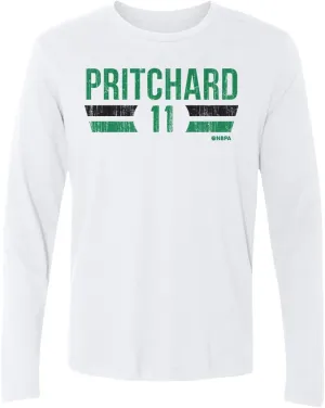 500 LEVEL Payton Pritchard Long Sleeve Shirt - Vintage Boston Basketball Men's Apparel - Payton Pritchard Boston Font