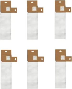 6 Pack Replacement 63256A10 Vacuum Bag for Sanitaire SC5713 SC5815 for Eureka LiteSpeed 5740 5810 5812A 5813 5845 5850 5893 C5712A-1 C5712A-1 SC5713A SC5815A SC5815A-1 SC5815A-2 SC5815B Models