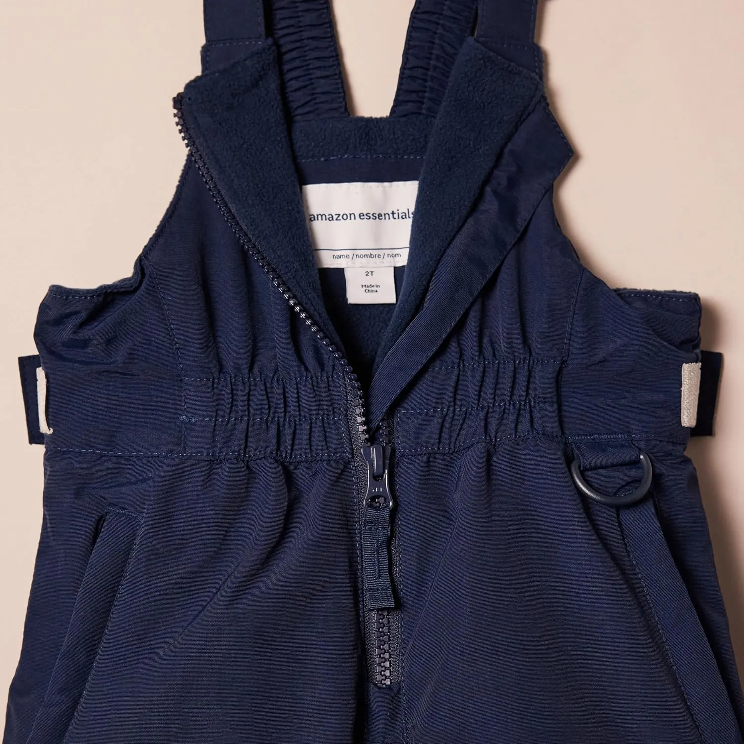 Amazon Essentials Girls and Toddlers' Water-Resistant Ski & Snow Bib Overall
