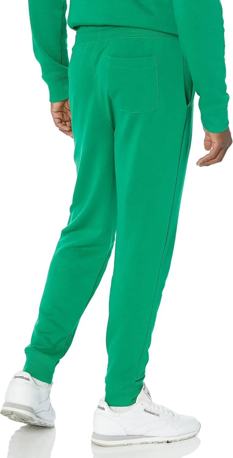 Amazon Essentials Men's Jogger Pants, Casual Relaxed Fit, Lightweight French Terry (Available in Big & Tall)
