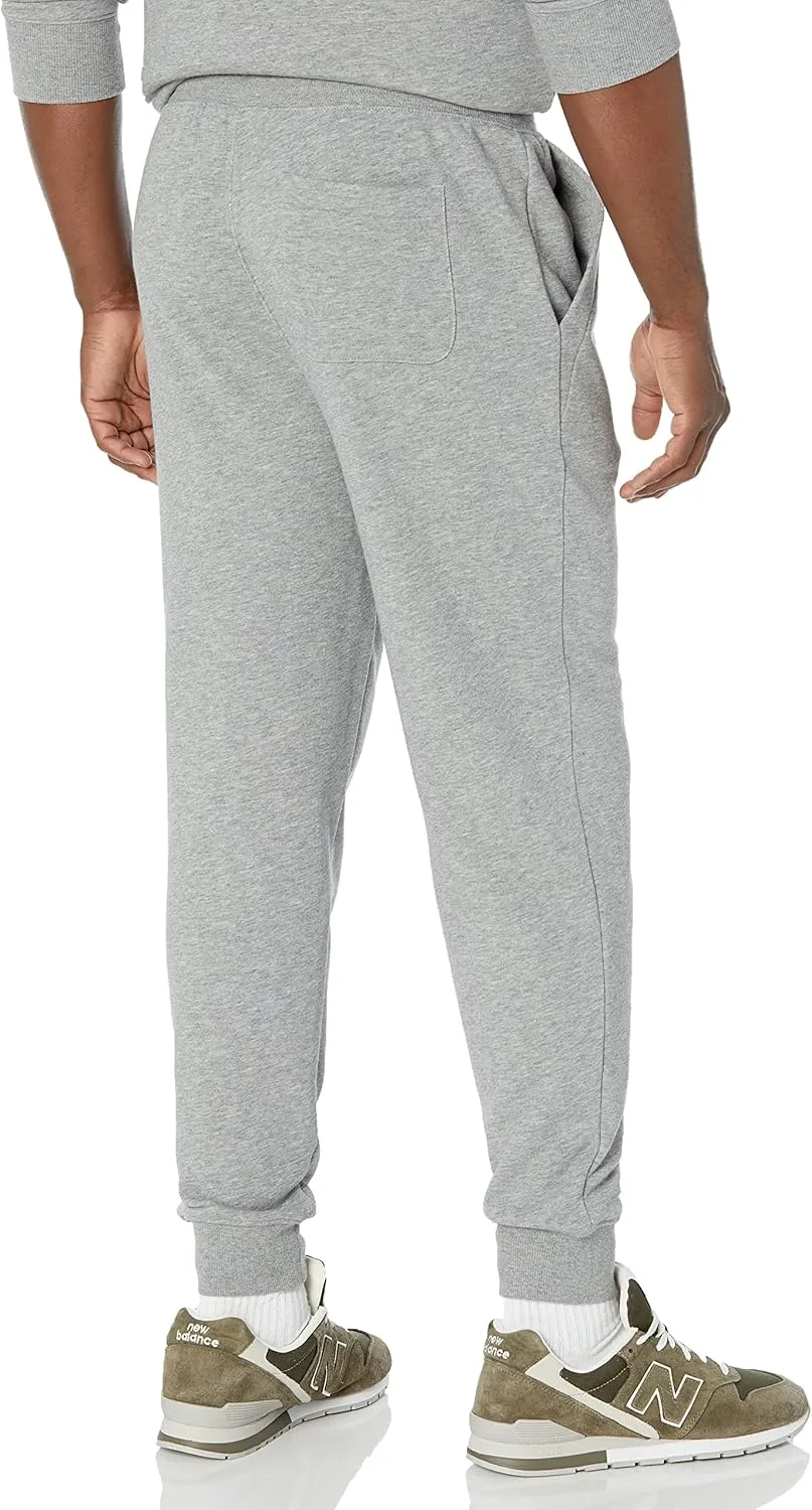 Amazon Essentials Men's Jogger Pants, Casual Relaxed Fit, Lightweight French Terry (Available in Big & Tall)