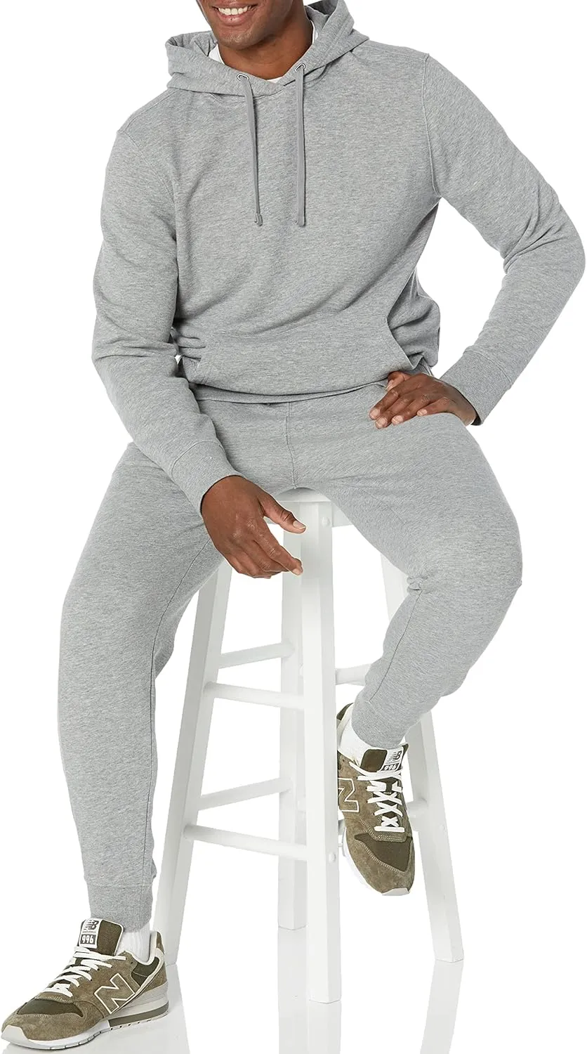 Amazon Essentials Men's Jogger Pants, Casual Relaxed Fit, Lightweight French Terry (Available in Big & Tall)