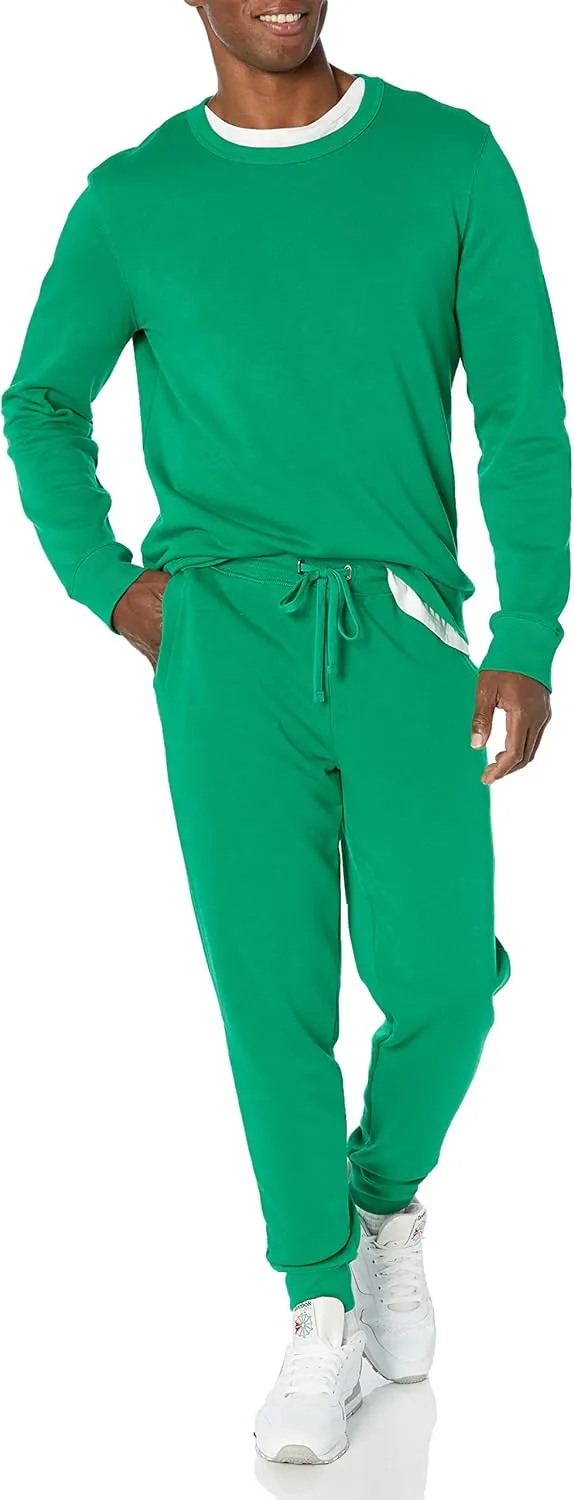 Amazon Essentials Men's Jogger Pants, Casual Relaxed Fit, Lightweight French Terry (Available in Big & Tall)