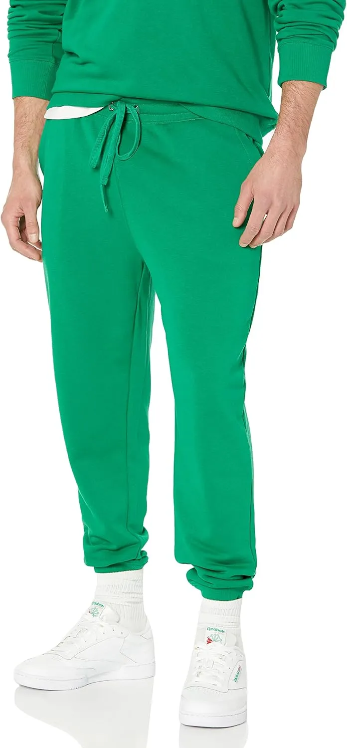 Amazon Essentials Men's Jogger Pants, Casual Relaxed Fit, Lightweight French Terry (Available in Big & Tall)