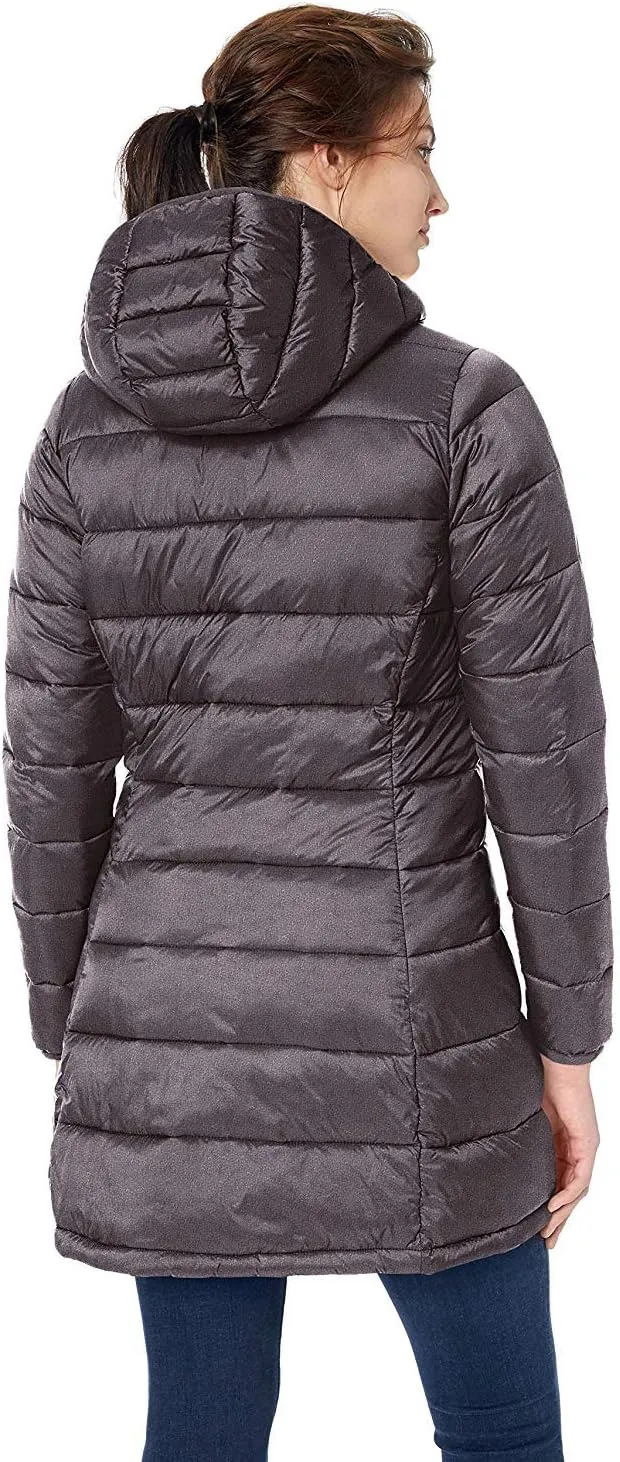 Amazon Essentials Women's Regular-Fit Lightweight Water-Resistant Packable Hooded Puffer Coat (Available in Plus Size)
