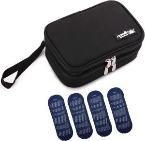 Apollo Walker Insulin Cooler Travel Case Diabetic Medication Cooler with Ice Packs and Insulation Liner