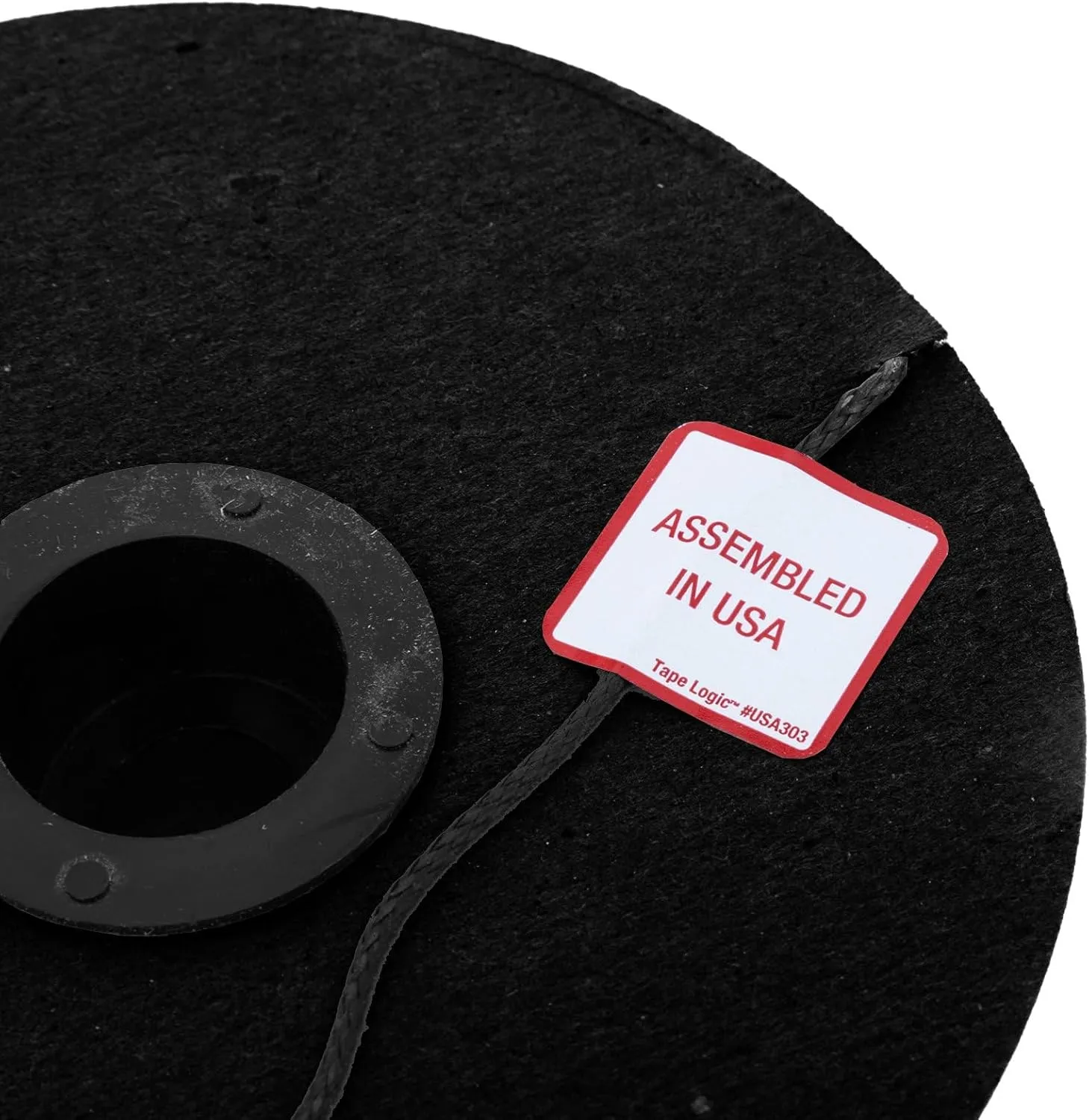 ASR Outdoor Technora Composite Survival Rope 400lb Breaking Strength 100ft Black