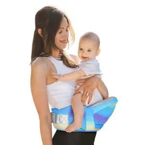 Baby Hip Carrier - Adjustable Waistband & Hip Seat for Newborn-Toddler (Up to 66 Lbs) with Pockets for Parents