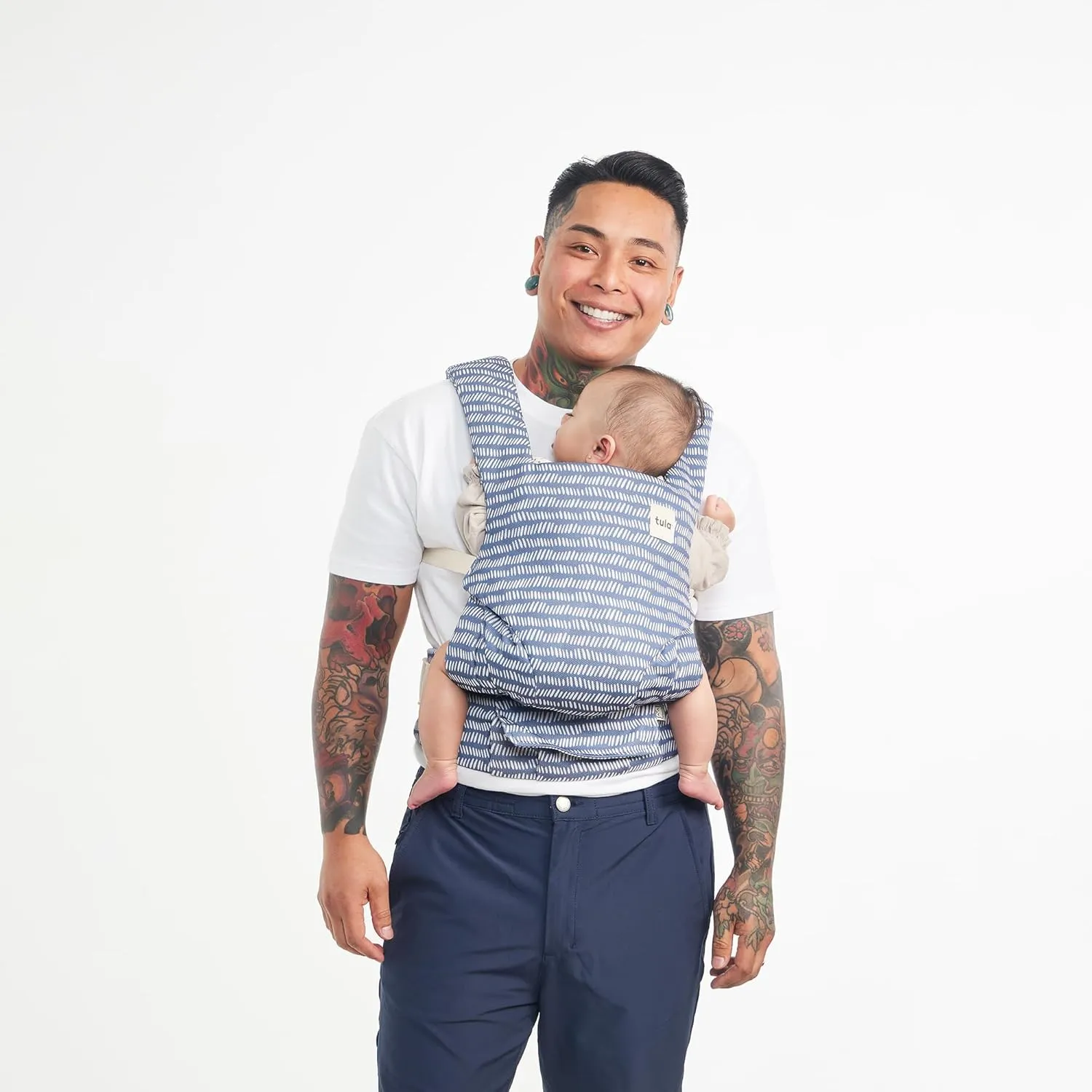Baby Tula Explore Mesh Baby Carrier 7 – 45 lb, Adjustable Newborn to Toddler Carrier, Multiple Ergonomic Positions Front and Back, Breathable and Cool – Tula Coast   Mesh, Beyond