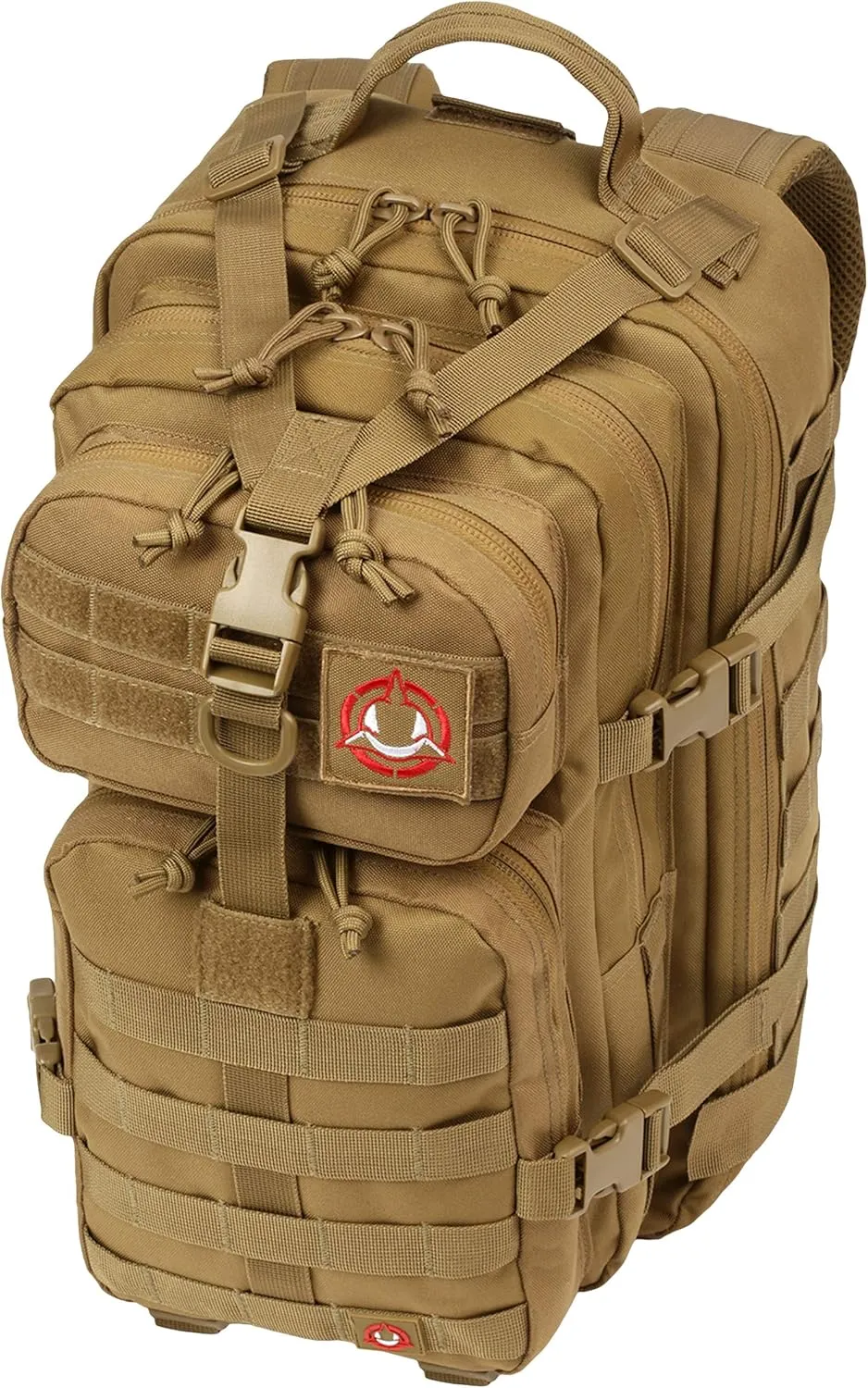 Backpack - 34L Molle Backpack - Military Army Style 1 to 2 Day Assault Pack Rucksack Survival Bag