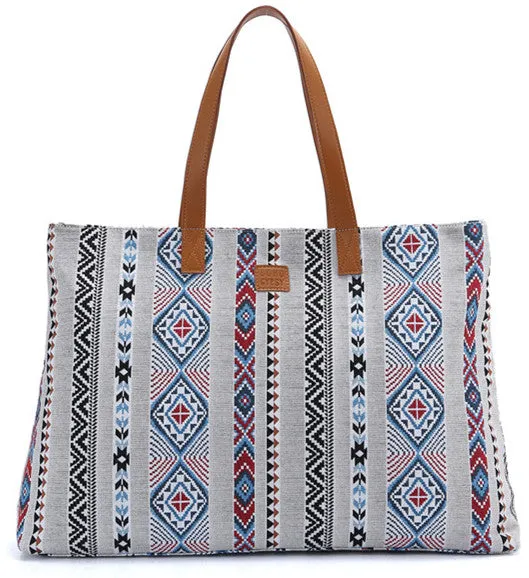 Bag Weekender Handbag Gym Travel Bohemian Heavy reduction Bag Large Mummy Designer Diaper inspired Shopper Trustworthy service Beach