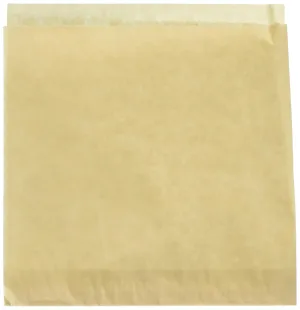 Bagcraft Papercon 300107 EcoCraft Paper Grease Resistant Dubl Open Bag, 6-3/4" Length x 7" Width, Natural (Case of 2000)