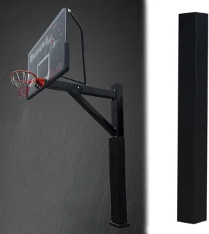 Basketball Square Pole Pad Universal, Heavy Duty Basement Pole Padding Wrap Around for College/Gym/Courtyard, Shock Absorbing Garage Post Protective Pads