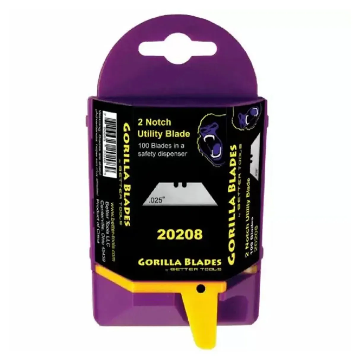 Better Tools 2-Notch 0.025" Utility Blades