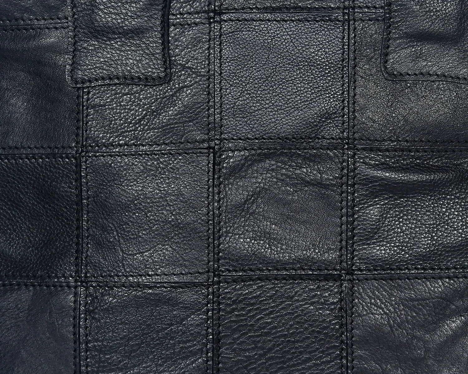 Black Premium Tote Leather Bag, Art: BG-1141