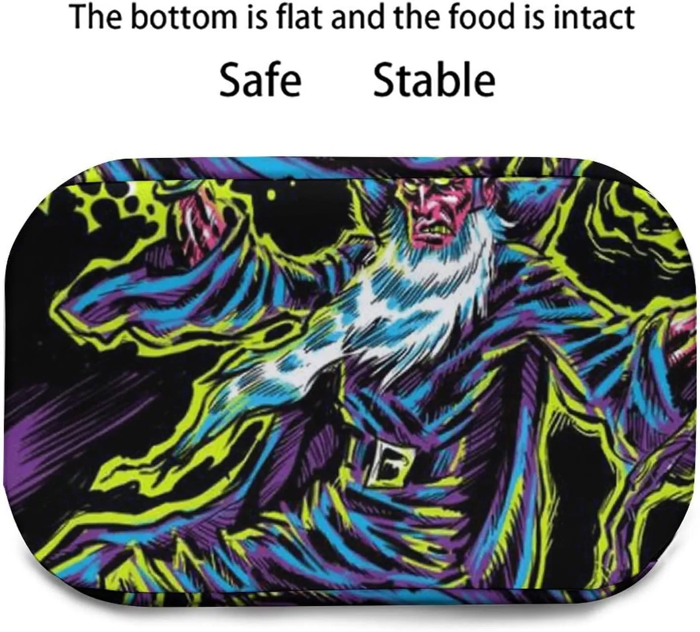 Blacklight by Evil Witch Adjustable Shoulder Strap Insulated And Leak Proof Premium Lunch Bag Unisex