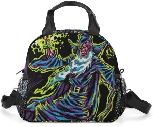 Blacklight by Evil Witch Adjustable Shoulder Strap Insulated And Leak Proof Premium Lunch Bag Unisex