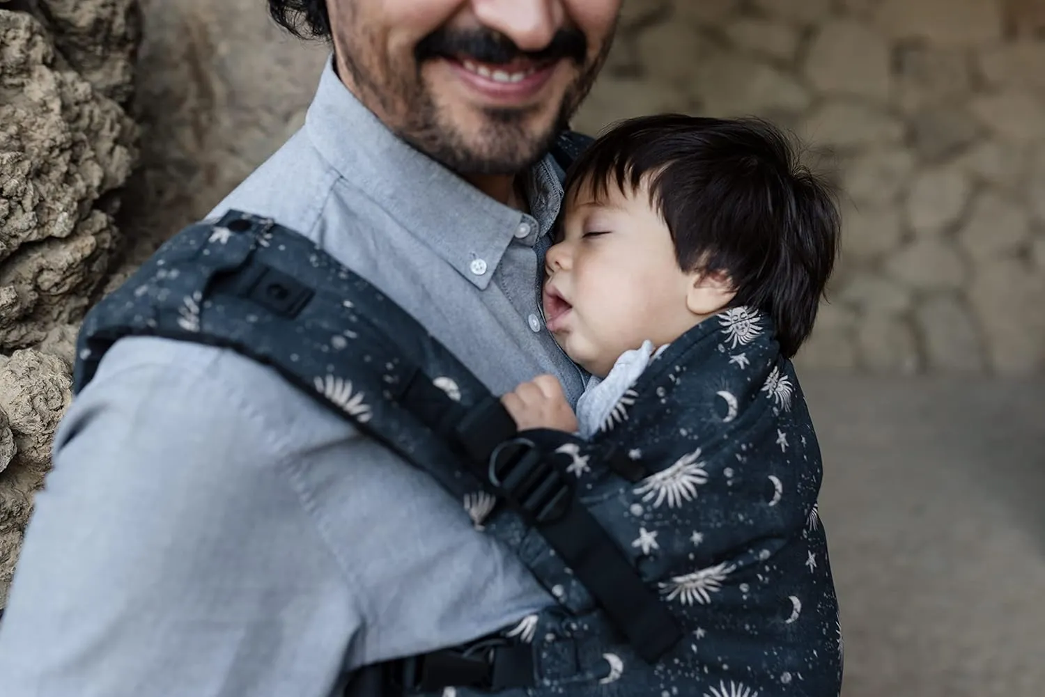 Boba X Baby Carrier - Adaptable, Micro-Adjustable Ergonomic Backpack or Front Carry for Babies 7-45 lbs (Cosmos)
