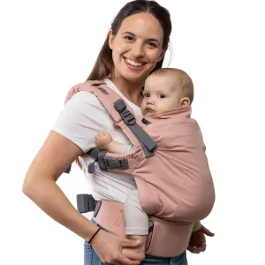 Boba X Ergonomic Baby Carrier - Adjustable Infant Carrier for Newborn to Toddler, Front and Backpack Babywearing 7 to 45 lbs, Baby Carrier with Adjustable Straps and Padded Shoulders (Bloom)