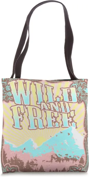 Bohemian Boho Art Nouveau - Wild and Free Tote Bag