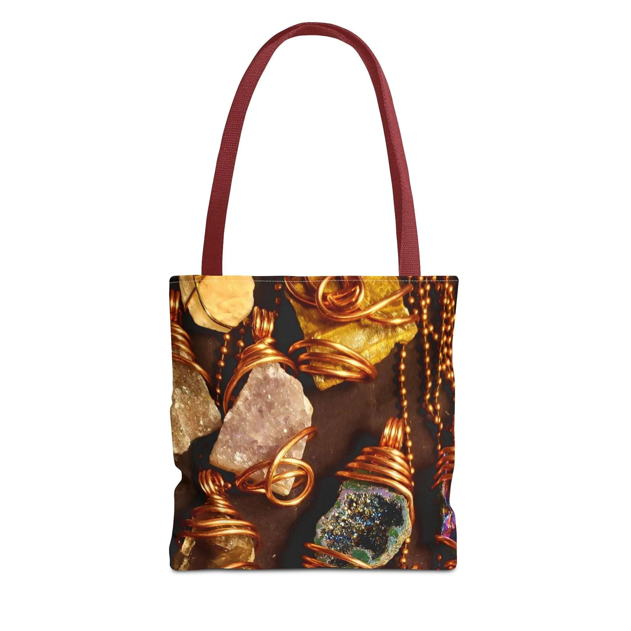 Bohemian Gemstone Tote Bag – Ideal for Eco-Friendly Fashion Lovers