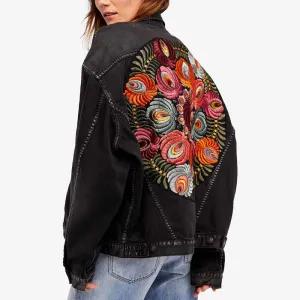 Bohemian Jeansjacke