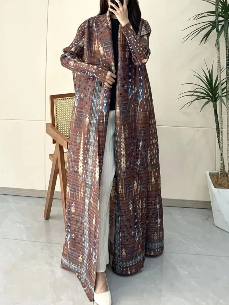 Bohemian Long Kimono | Patterned | Lightweight and Versatile