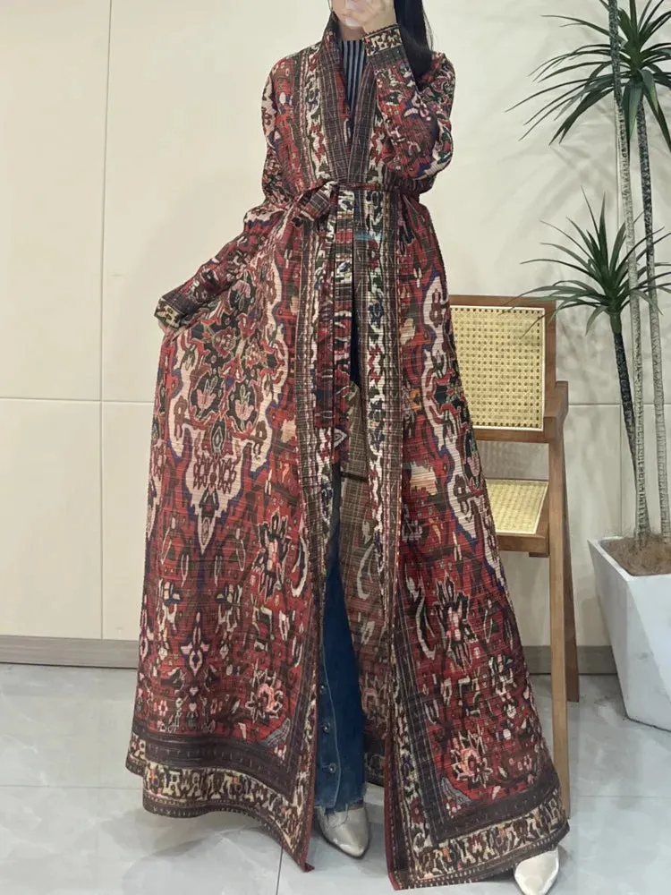 Bohemian Long Kimono | Patterned | Lightweight and Versatile