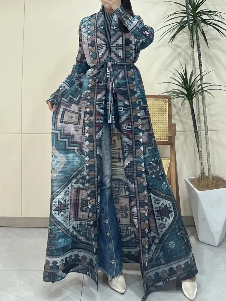 Bohemian Long Kimono | Patterned | Lightweight and Versatile