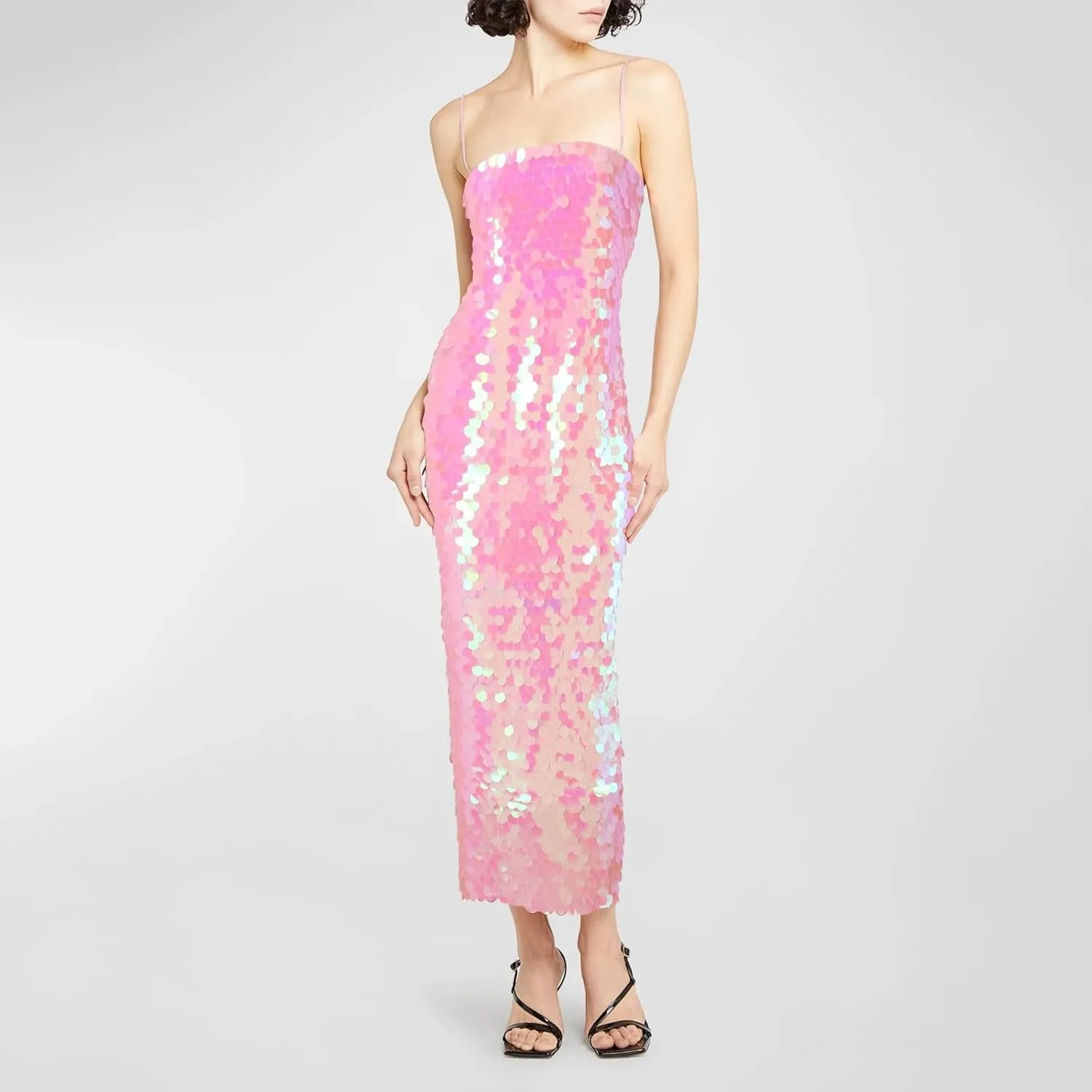 Boho Dresses for Women 2025 Cutout Backless Maxi Dress Sexy Sleeveless Tight Sundress Spaghetti Strap Long Dresses