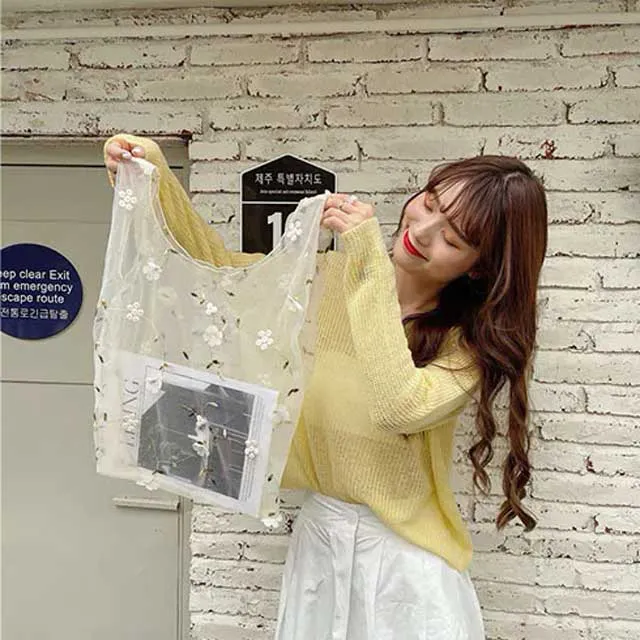 Boho Mesh Bag