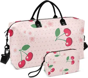 Bolaz Duffle Bag for Travel-Pink Cherry Bloosom， Easy Update Large Magnectic Sticker Refrigerator Magnets Decor Wash Machine Magnet Decals23"x26"