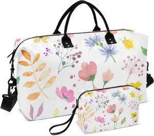 Bolaz Duffle Bag for Travel-Spring Floral ， Easy Update Large Magnectic Sticker Refrigerator Magnets Decor Wash Machine Magnet Decals23"x26"