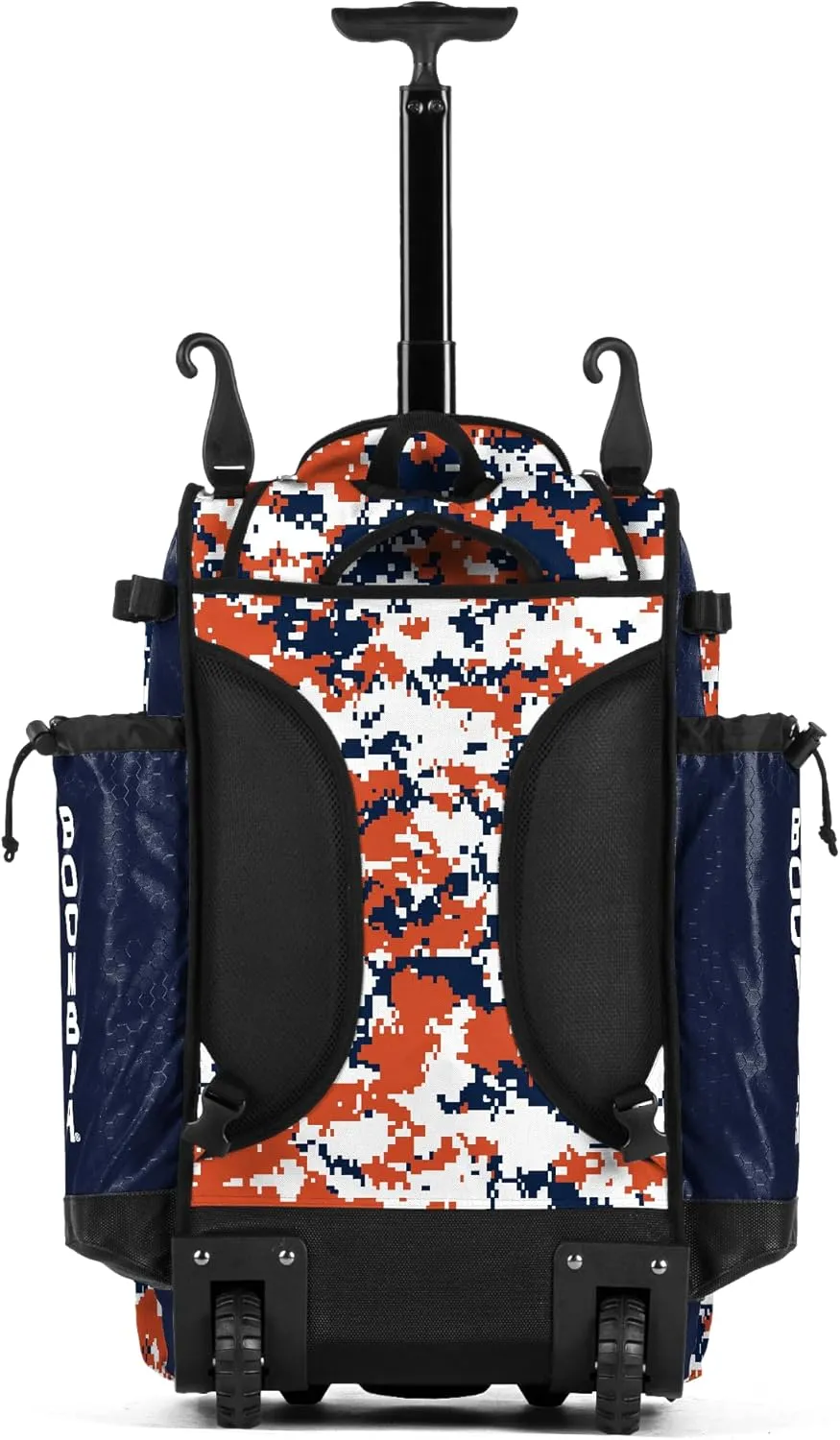 Boombah Catchers Superpack Hybrid Rolling Digital Camo Bat Bag - Multiple Colors - Wheeled & Backpack Version