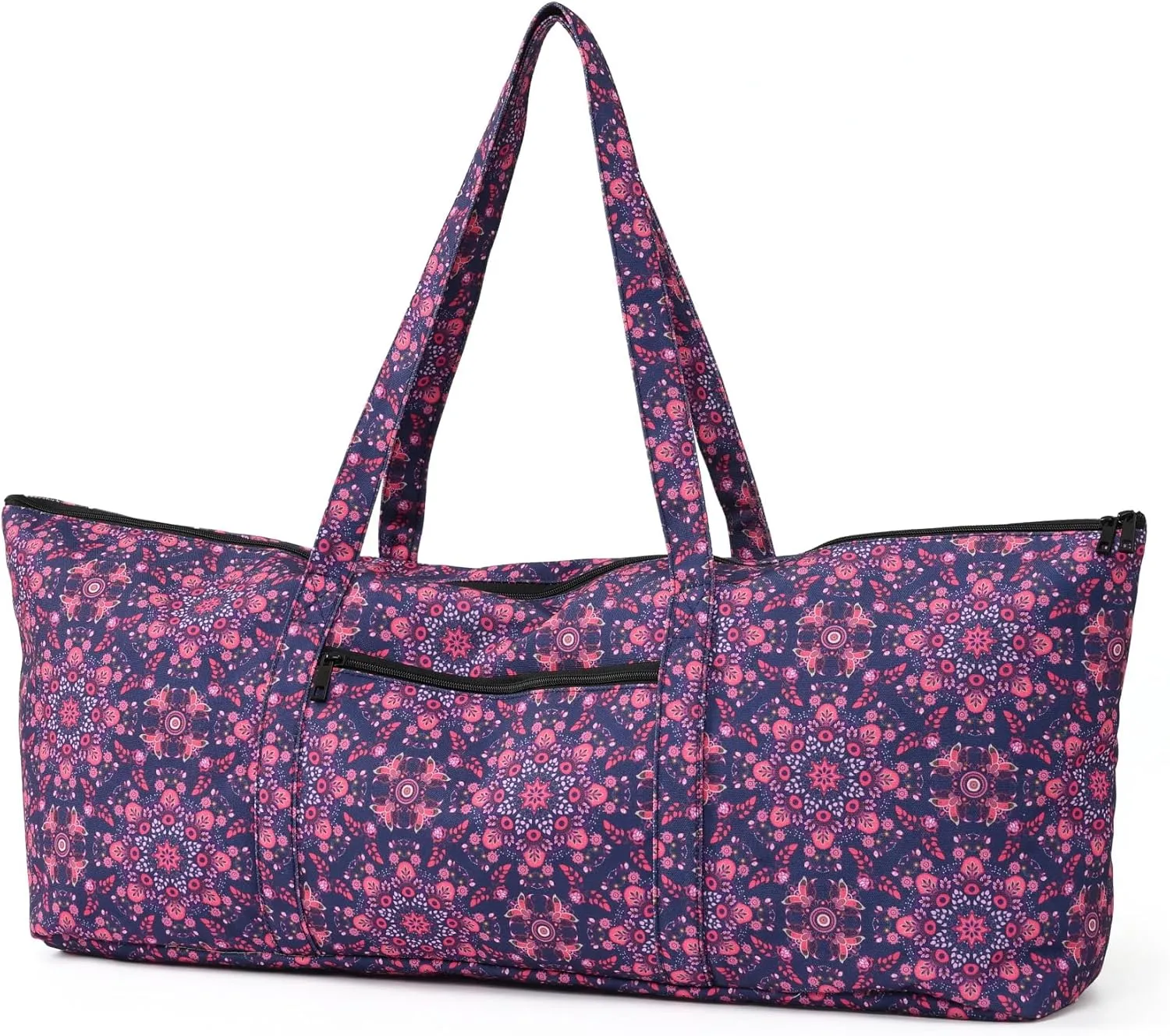 Boulder Bee | Yoga Mat Bag | Large Yoga Mat Carrier with Wet Pocket | Yoga Gifts | Gym Tote Bag for Women