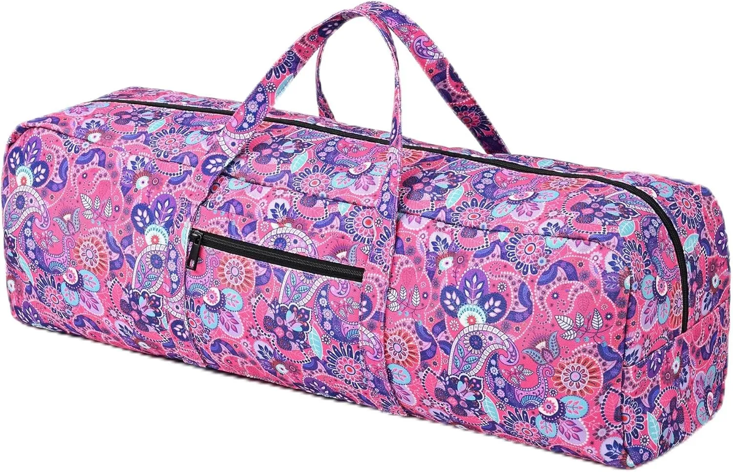 Boulder Bee | Yoga Mat Bag | Large Yoga Mat Carrier with Wet Pocket | Yoga Gifts | Gym Tote Bag for Women