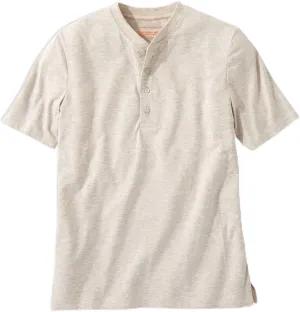 Boulder Creek by Kingsize Men's Big & Tall Heavyweight Short-Sleeve Henley Shirt