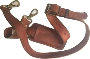 Brass strap replacement part for Leather messenger bags and duffel bag
