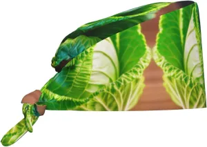 Bright Cabbage Print Ultimate Unisex Work Hat,Multi-Purpose Work Cap,Comfortable,Ultra-Light and Adjustable Size